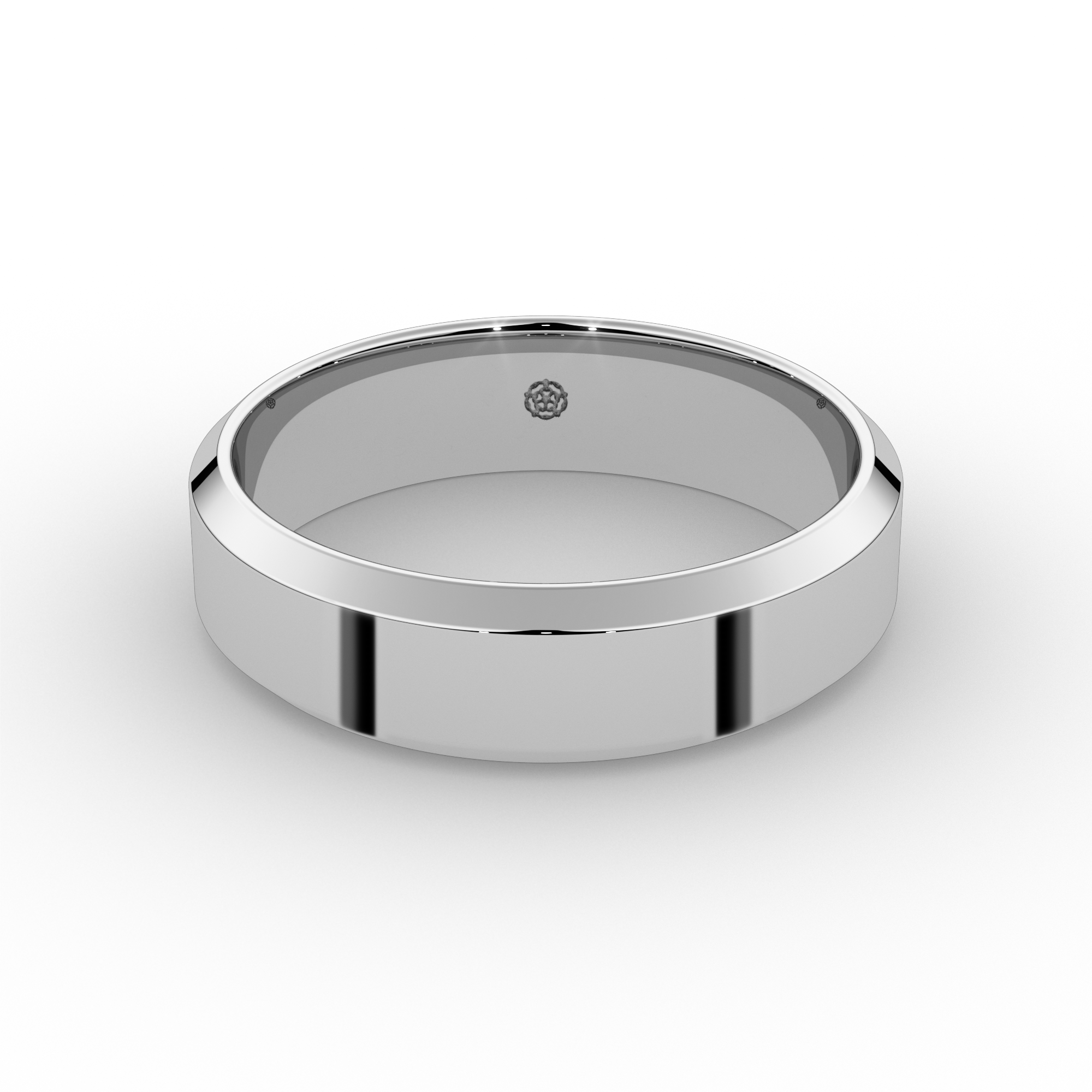 Clifford №1 Wedding Ring (6mm) polished