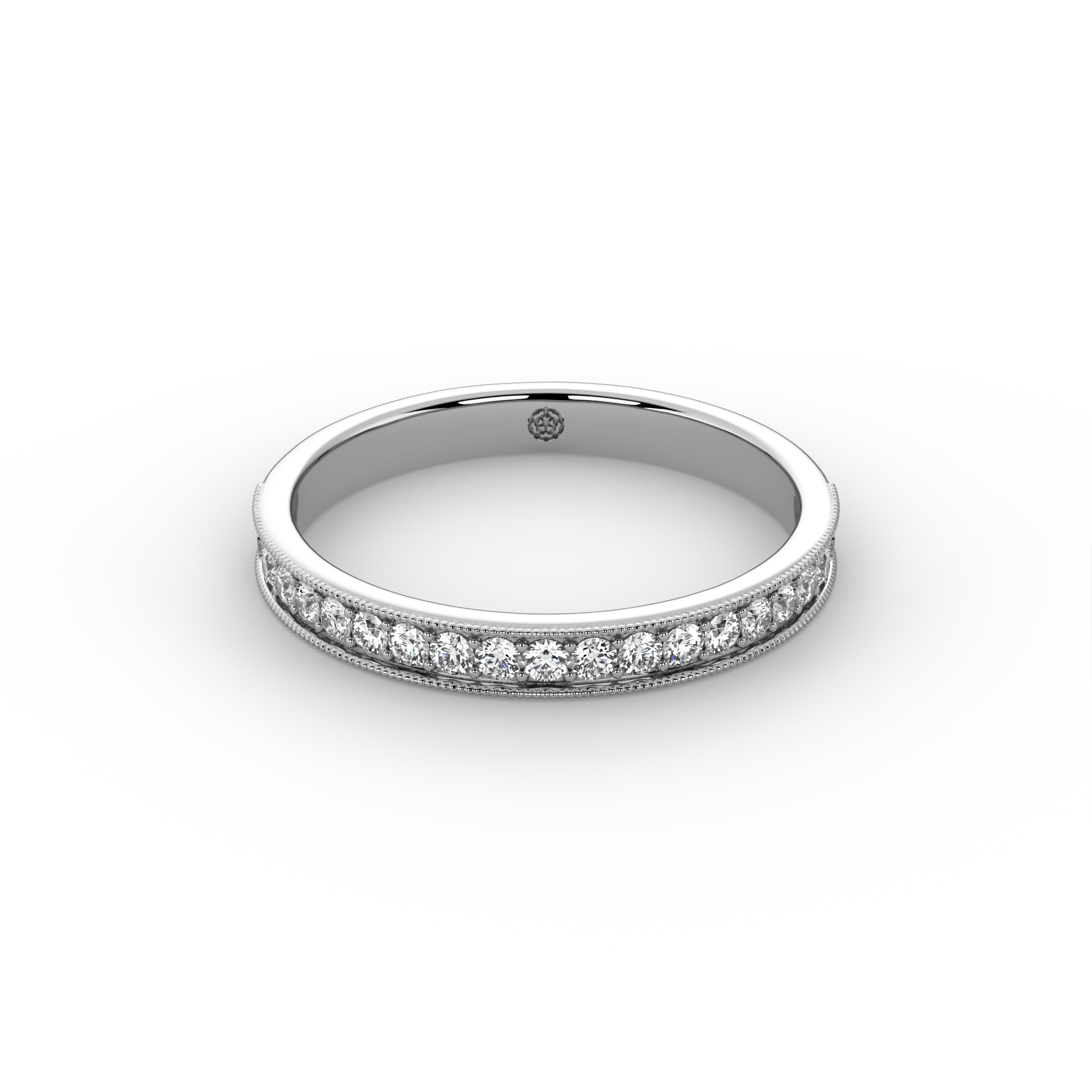0.25ct - 2.50mm Marygate Diamond Eternity Ring from Michael Isaac York #metal_platinum