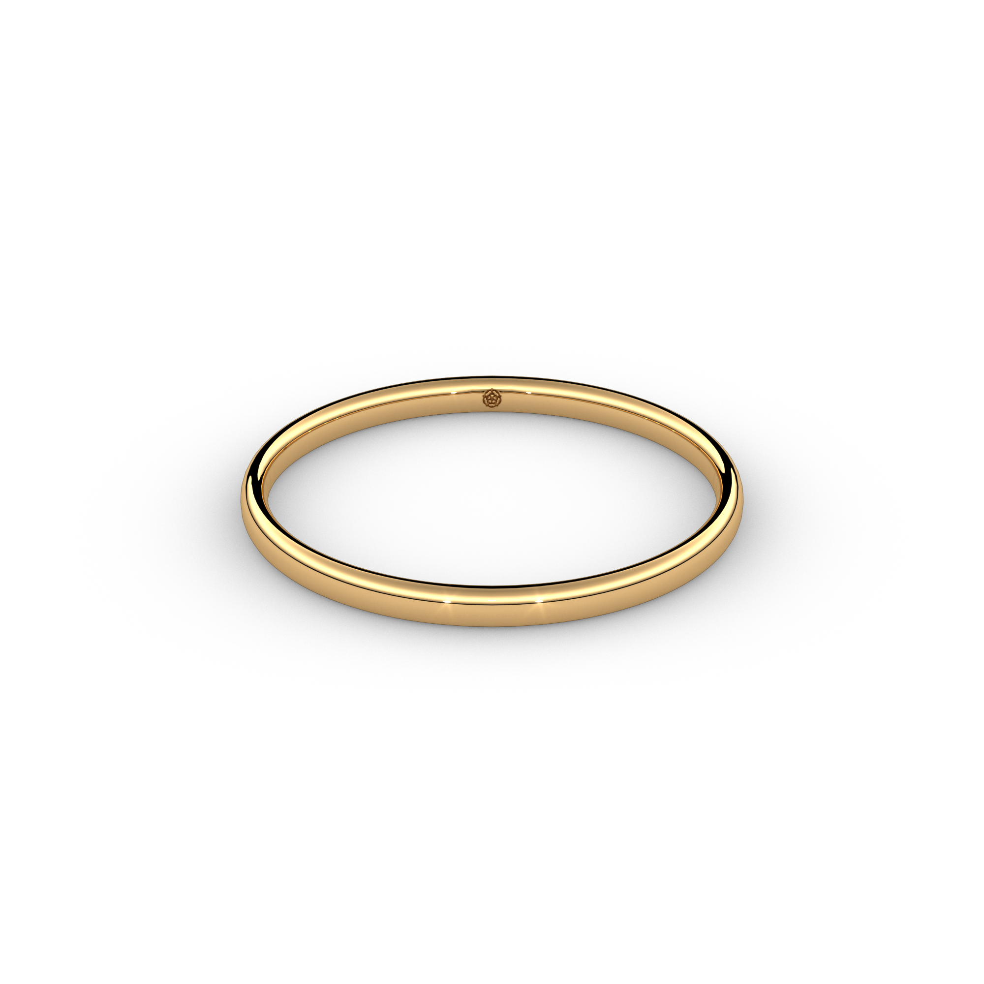 Traditional Court Wedding Ring #metal_gold