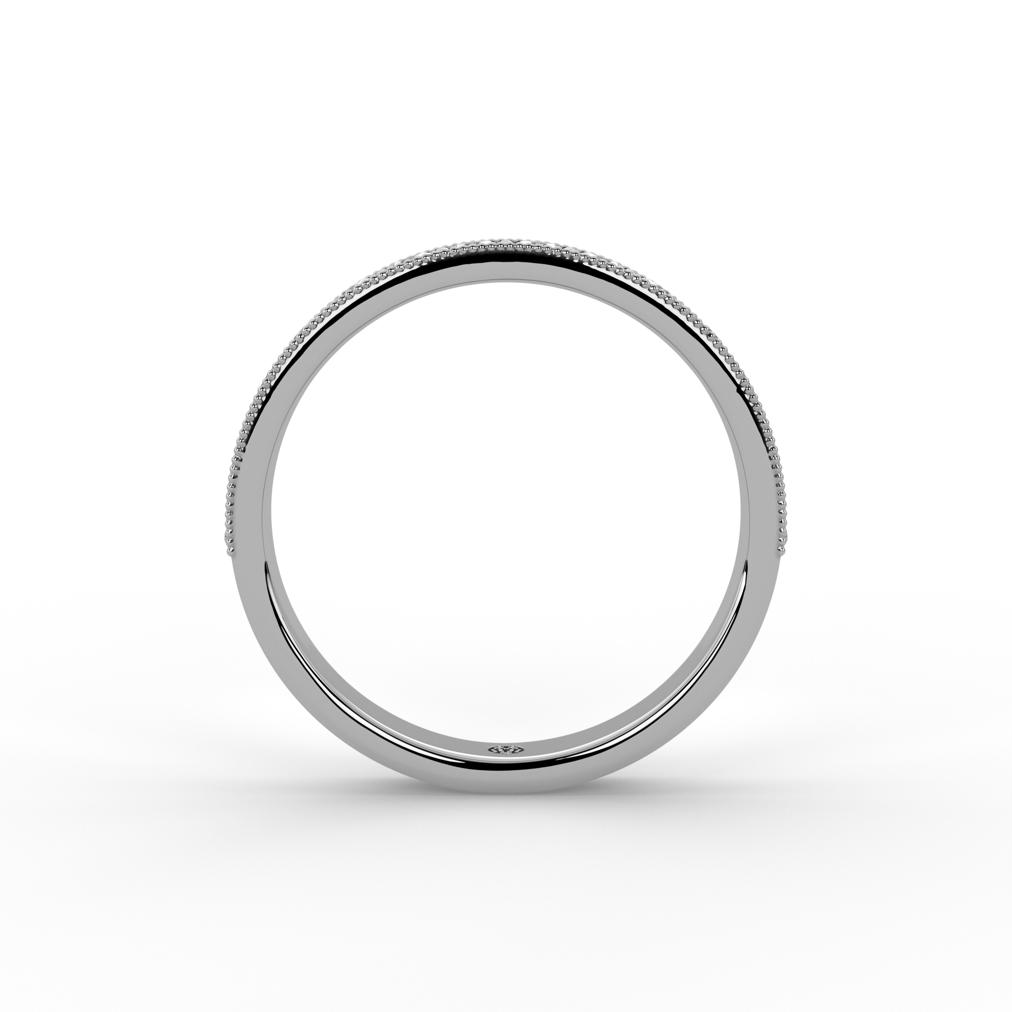 0.50ct - 3.10mm Marygate Diamond Wedding Ring from Michael Isaac York #metal_platinum
