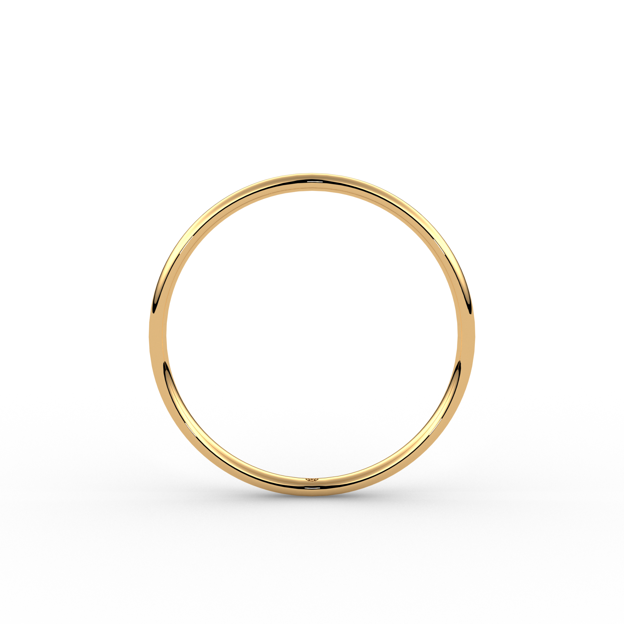 Traditional Court Wedding Ring #metal_gold
