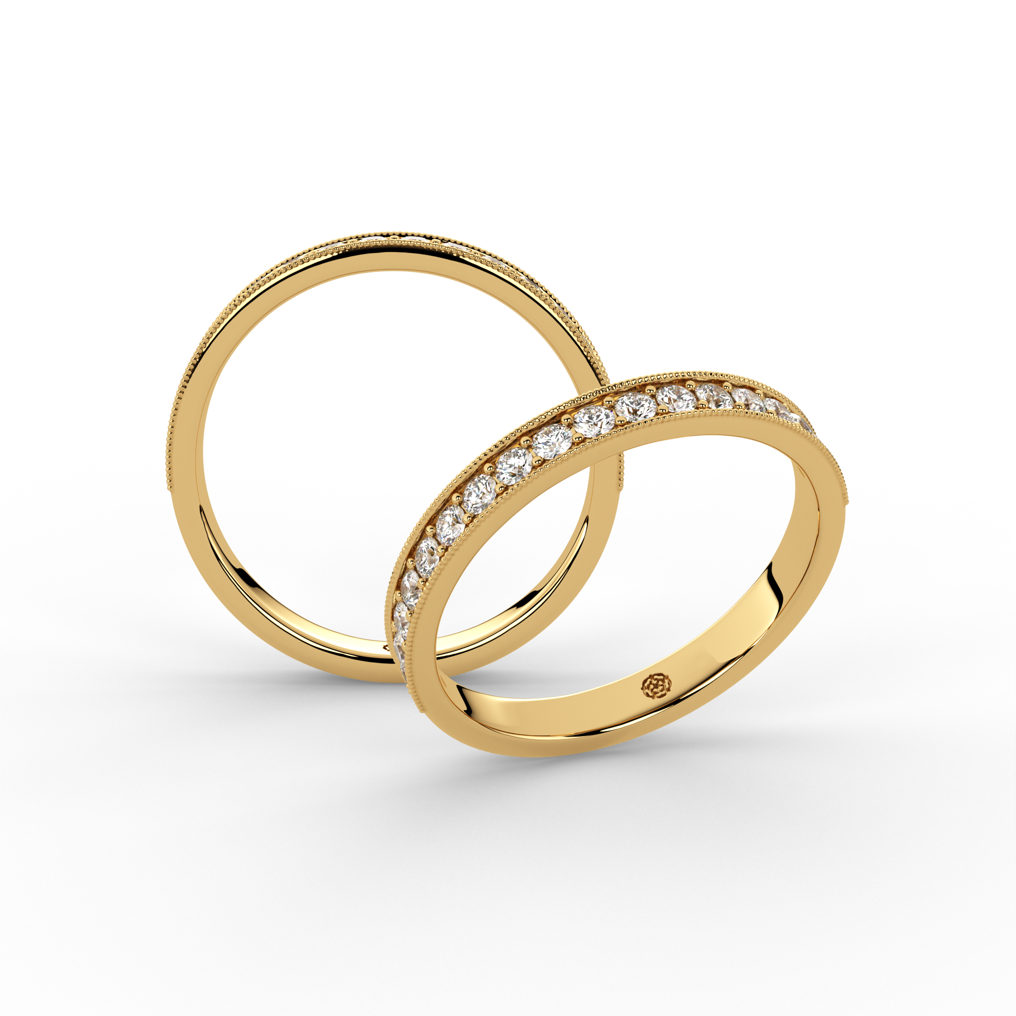 0.33ct - 2.60mm Marygate Diamond Eternity Ring from Michael Isaac York #metal_gold