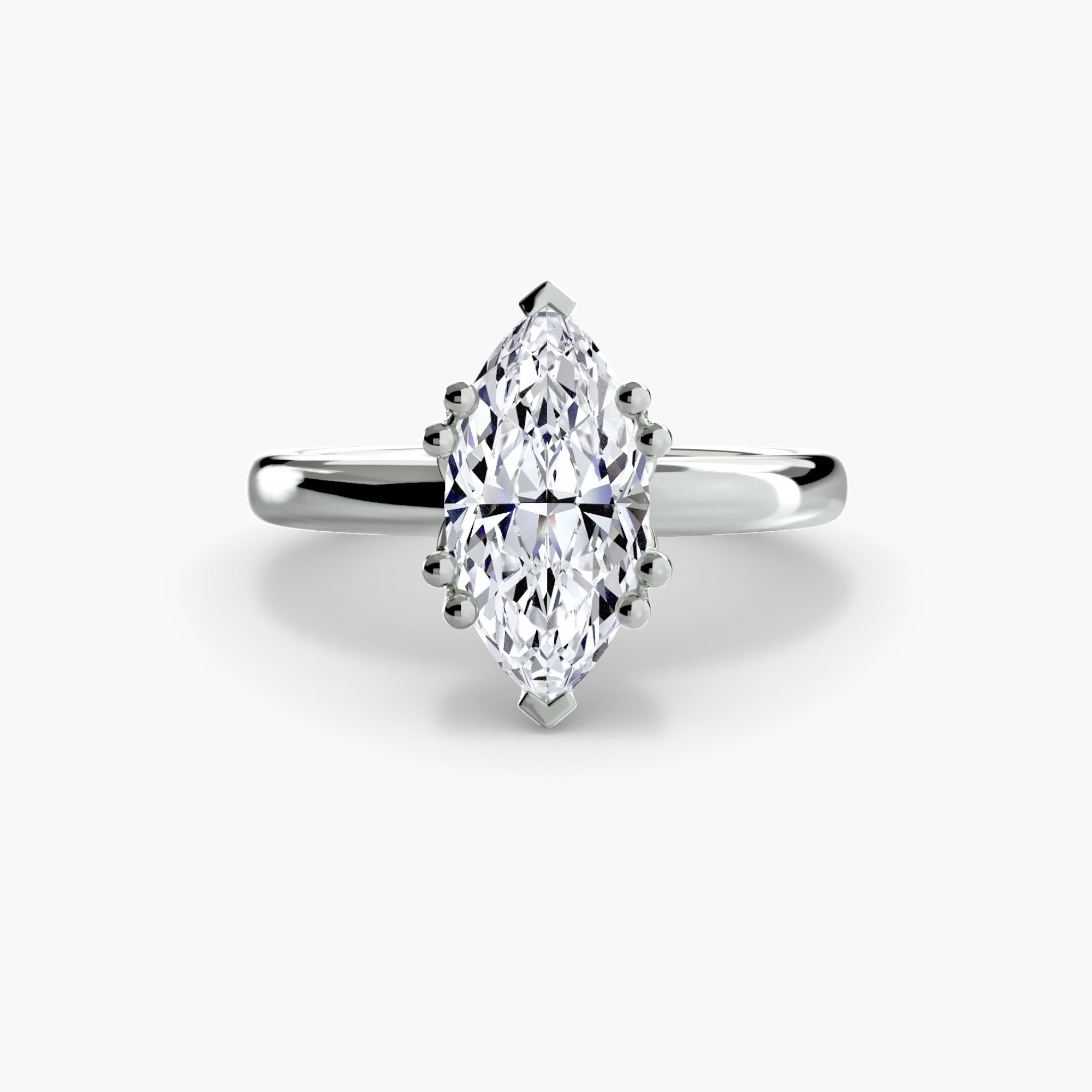 Solitaire Engagement Ring 5