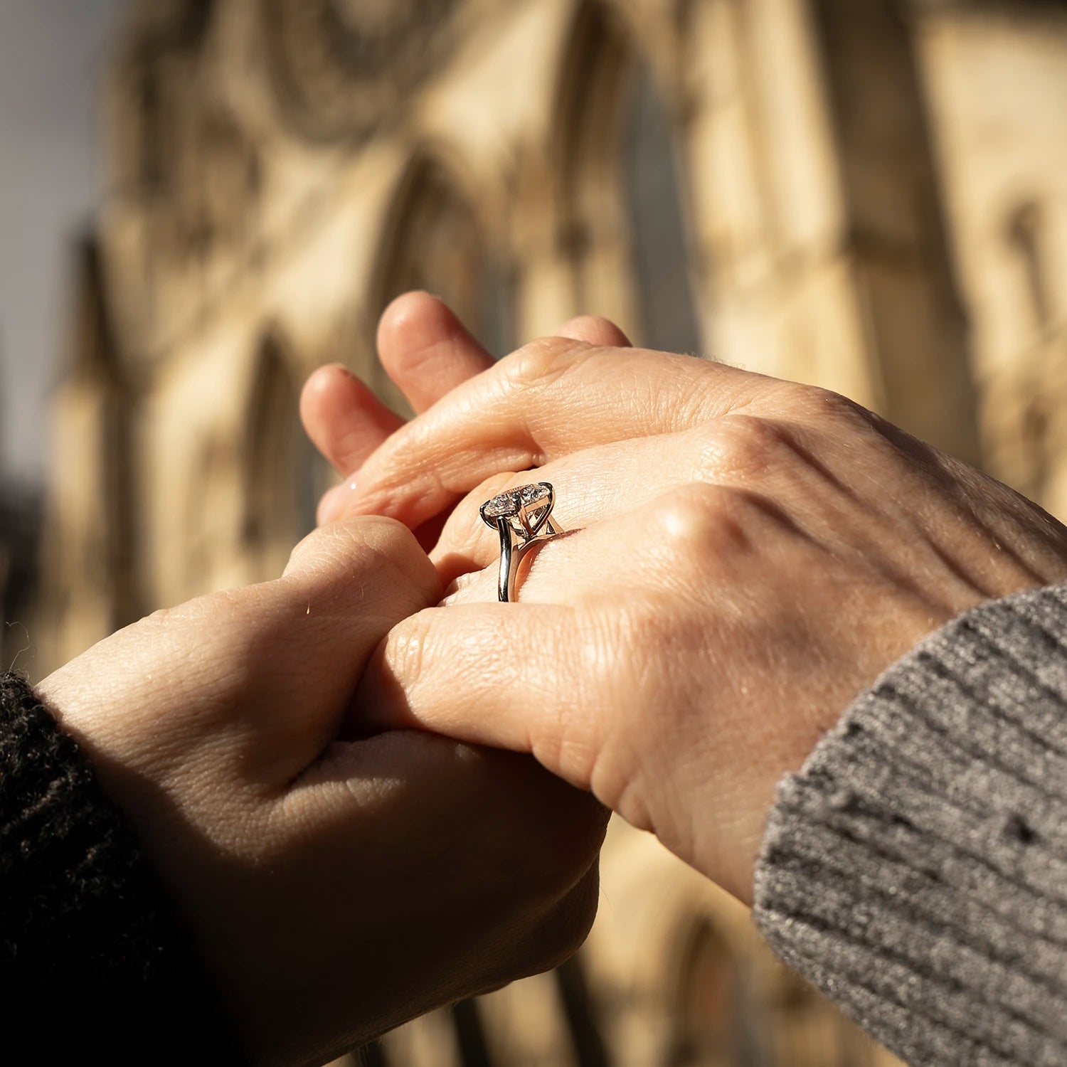 Bootham №1 Round Engagement Ring from Michael Isaac #metal_platinum