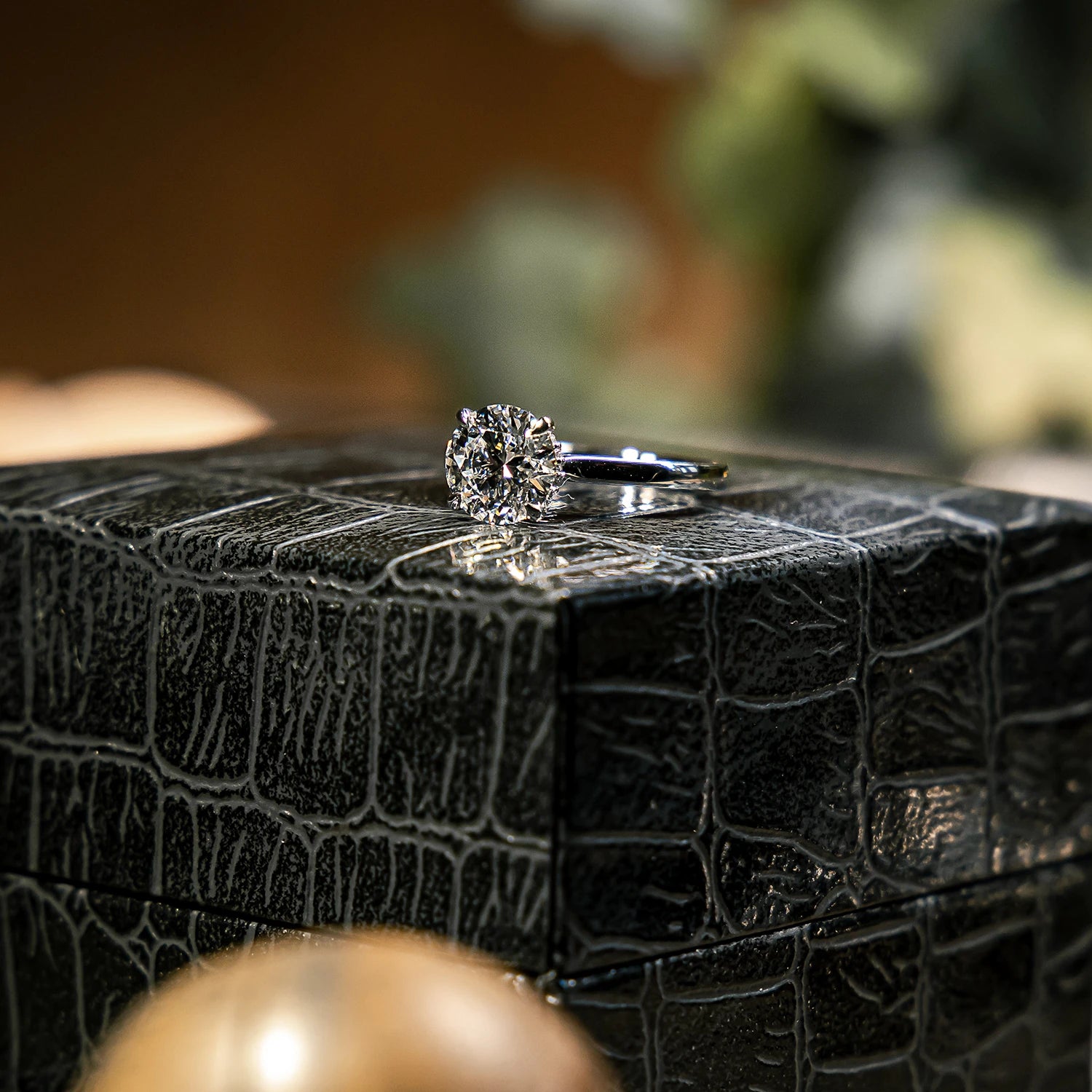 Bootham №1 Round Engagement Ring from Michael Isaac #metal_platinum