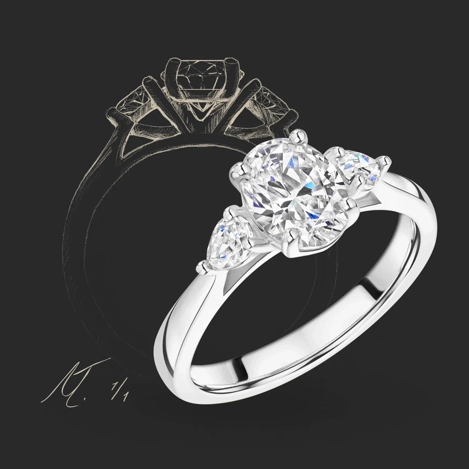 Custom engagement rings York