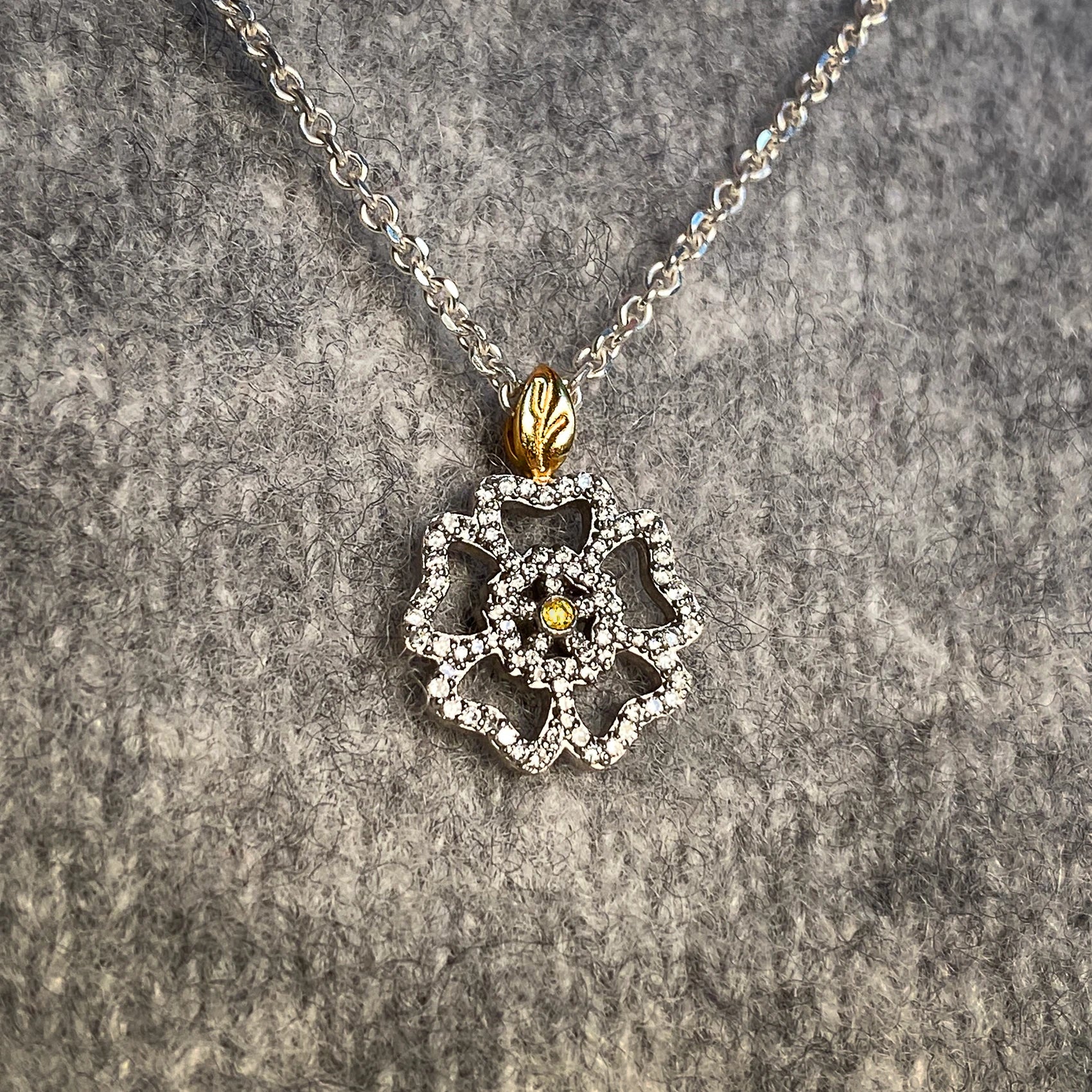 Yorkshire Rose Pendant