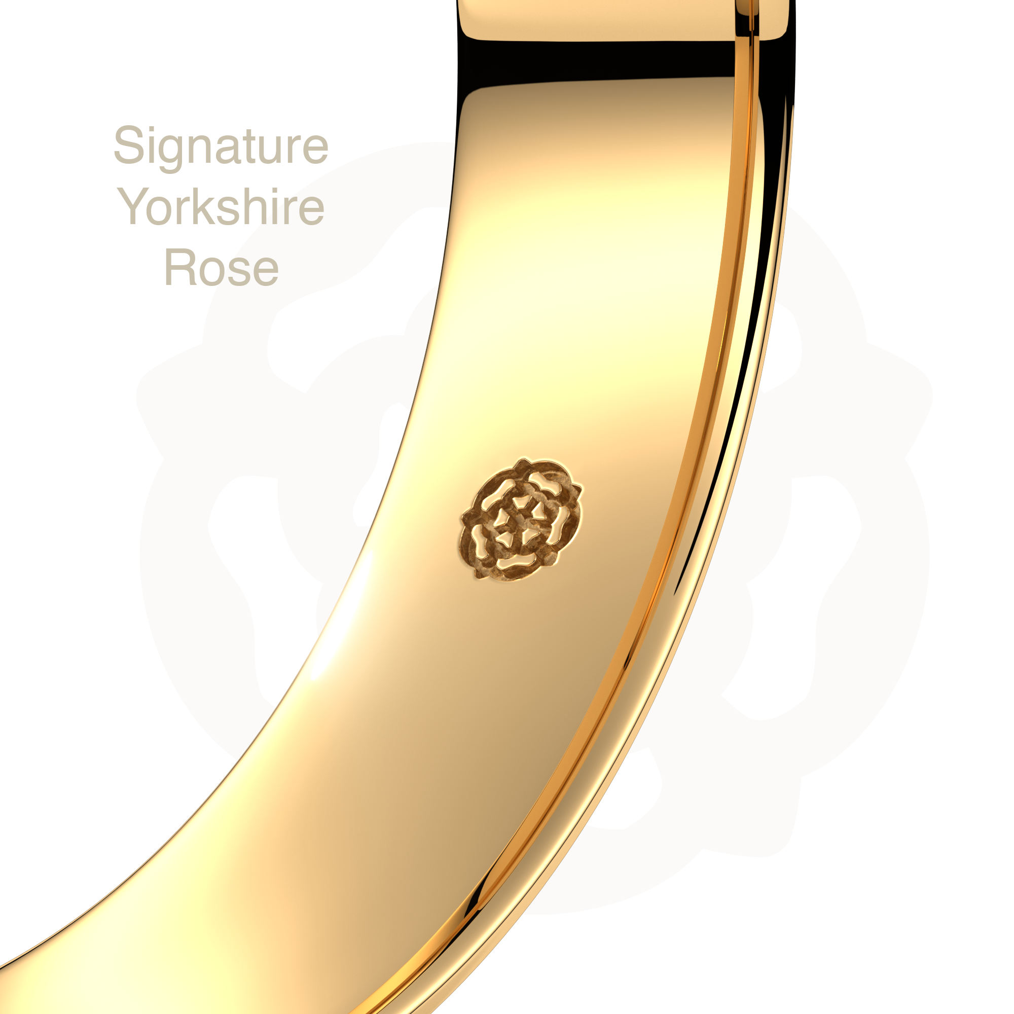 Yorkshire Rose signature stamp #metal_gold #metal_gold+platinum