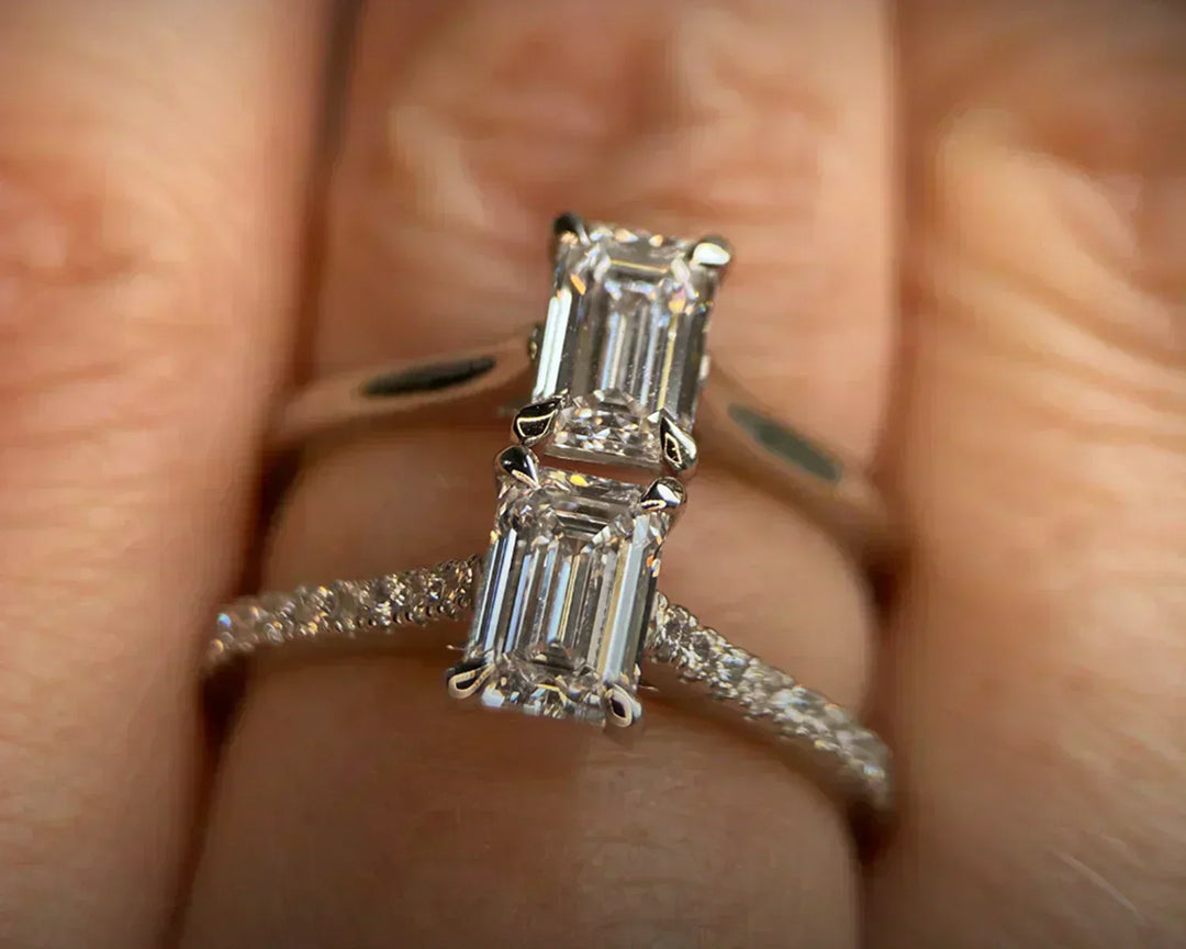 Custom engagement ring handmade in York