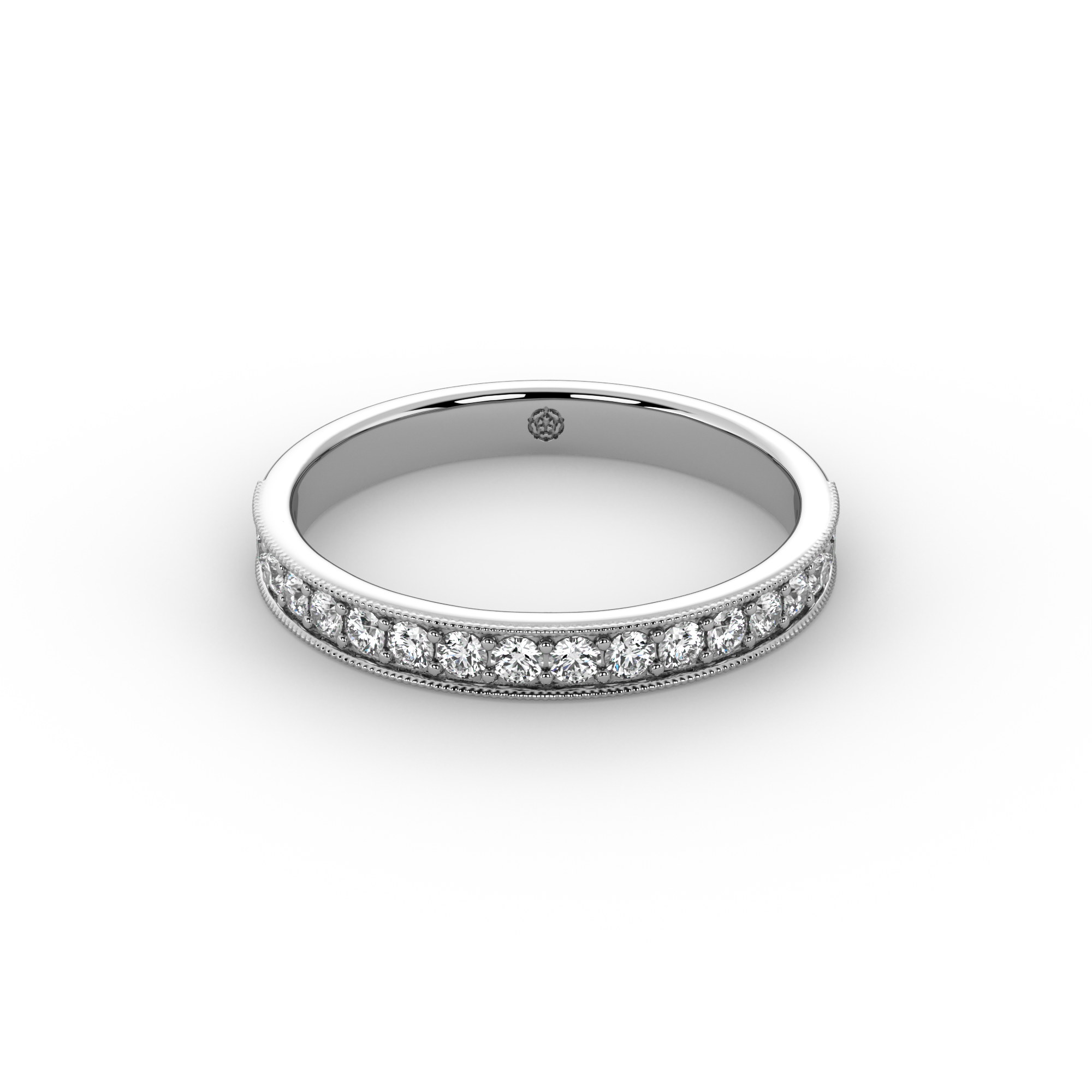 0.33ct - 2.60mm Marygate Diamond Eternity Ring from Michael Isaac York #metal_platinum