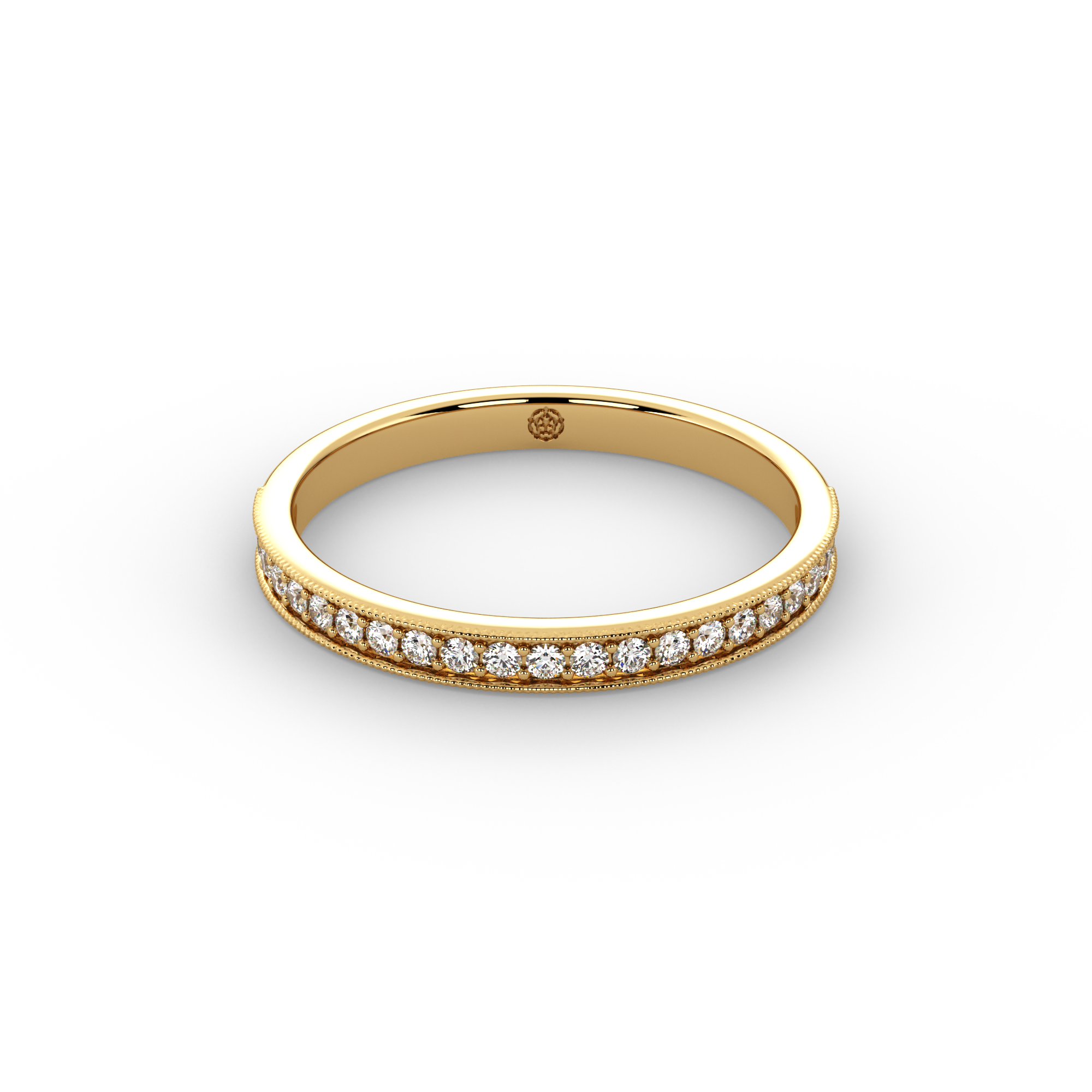 0.15ct - 2.20mm Marygate Diamond Wedding Ring from Michael Isaac York #metal_gold