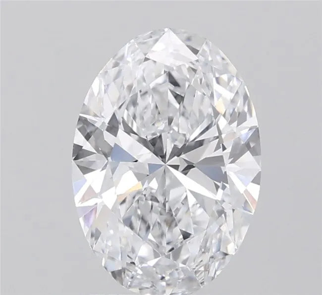 2.00ct Oval Lab Grown Diamond (Colour D, Clarity VS2, IGI Certified)