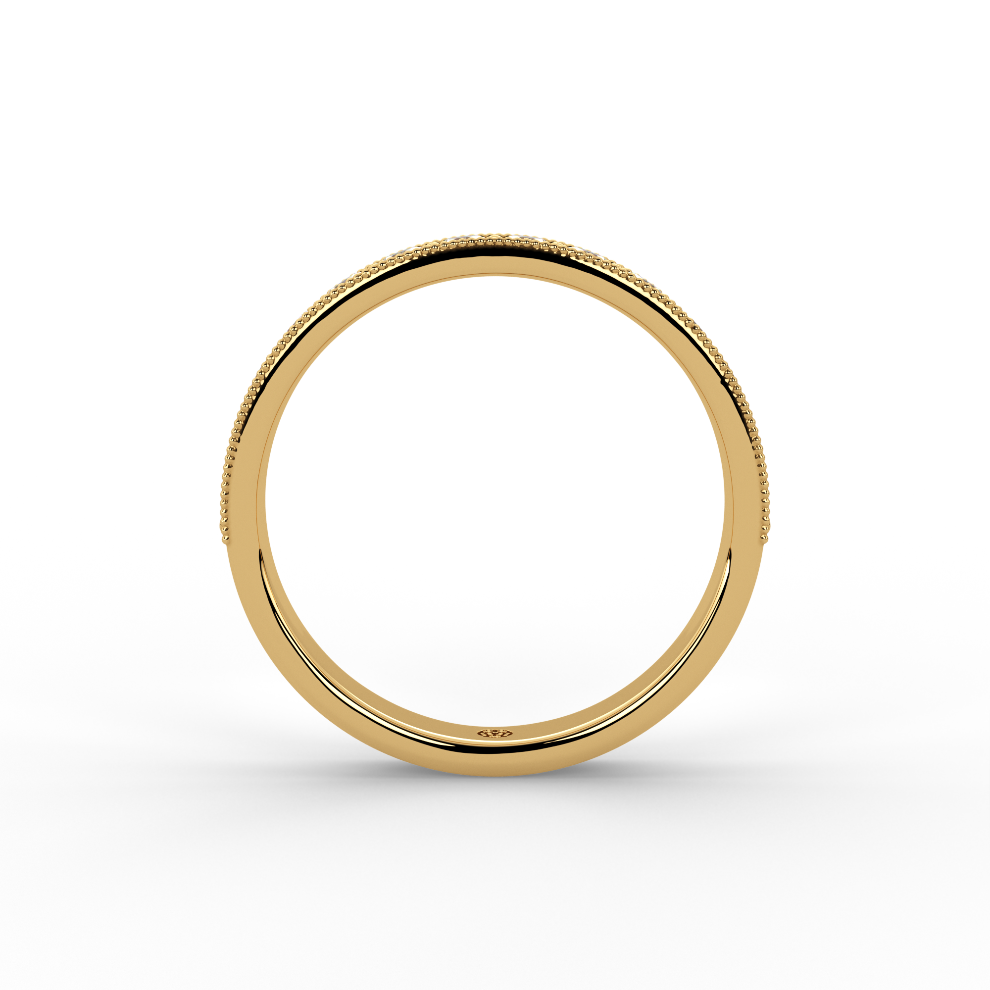 0.50ct - 3.10mm Marygate Diamond Wedding Ring from Michael Isaac York #metal_gold