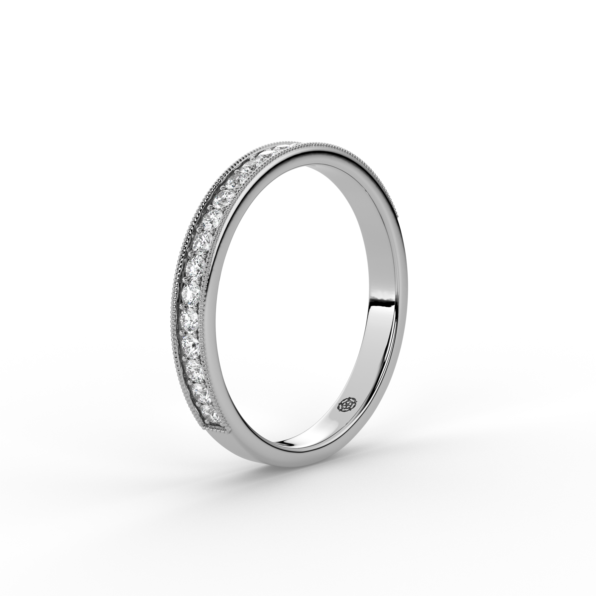 0.25ct - 2.50mm Marygate Diamond Eternity Ring from Michael Isaac York #metal_platinum