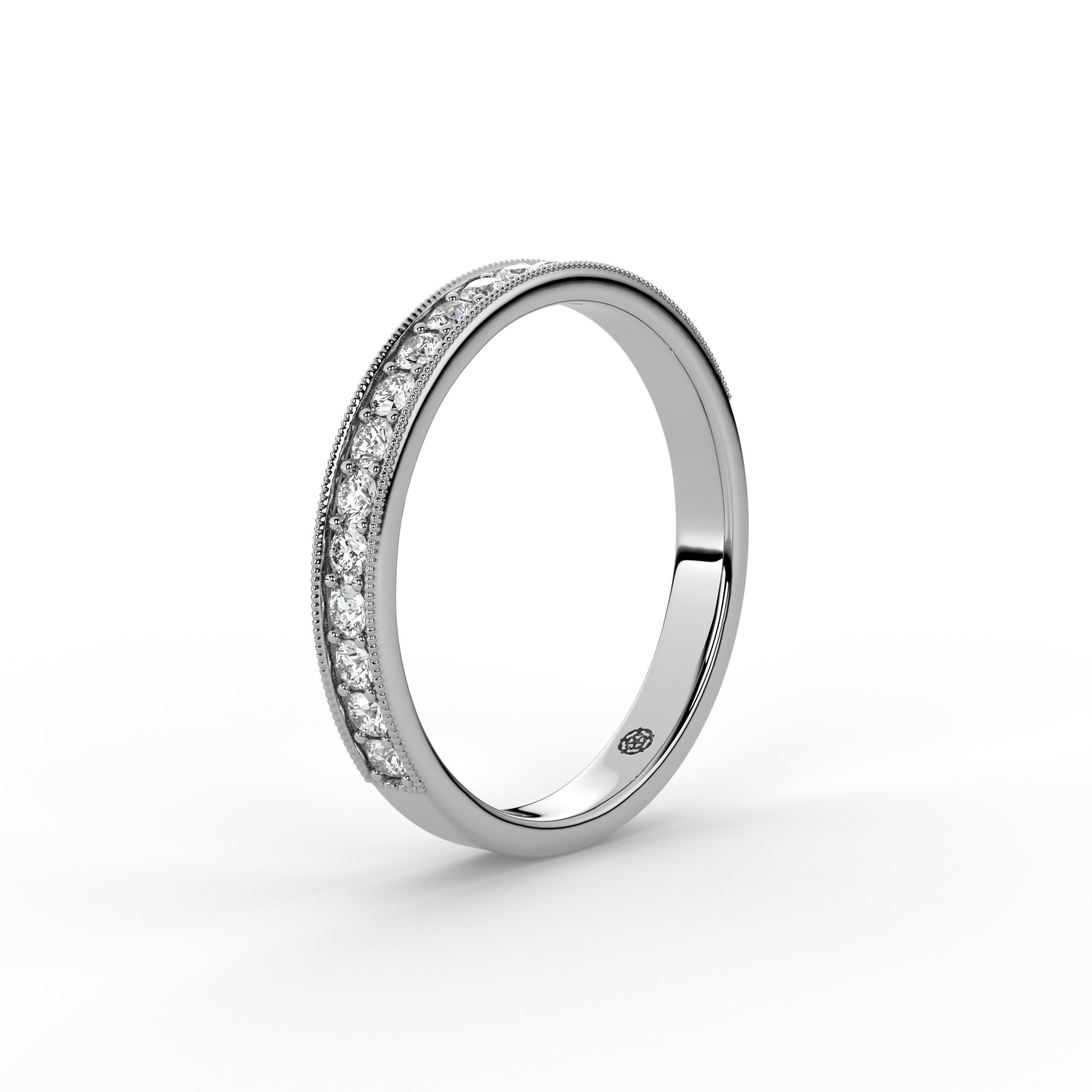 0.33ct - 2.60mm Marygate Diamond Eternity Ring from Michael Isaac York #metal_platinum