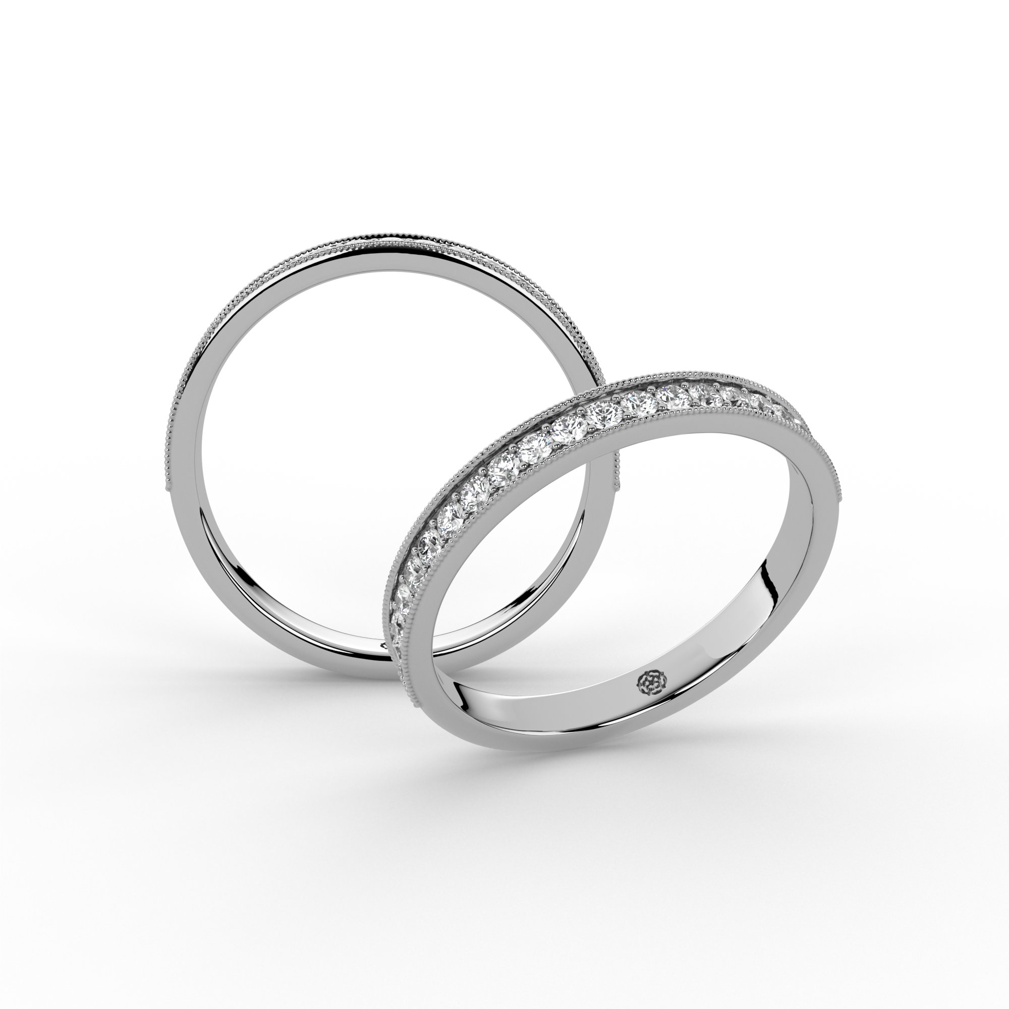 0.25ct - 2.50mm Marygate Diamond Eternity Ring from Michael Isaac York #metal_platinum