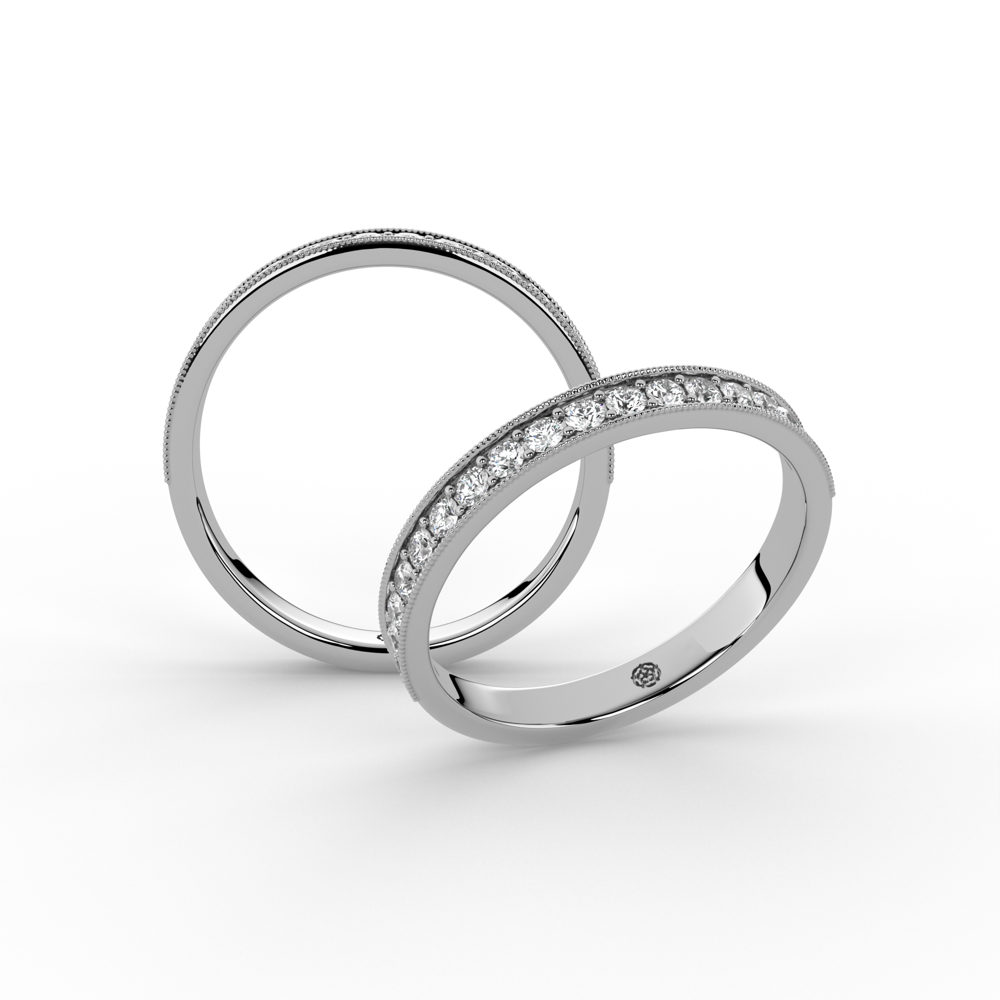 0.33ct - 2.60mm Marygate Diamond Eternity Ring from Michael Isaac York #metal_platinum