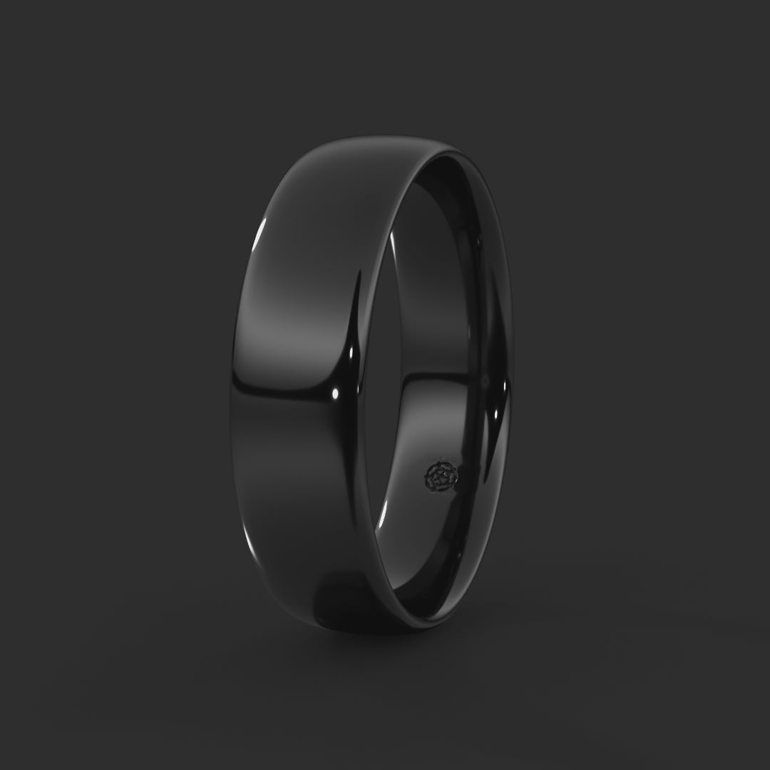 Traditional Court Bespoke Wedding Ring 360-drag #metal_zirconium #Ring Finishing_Polished