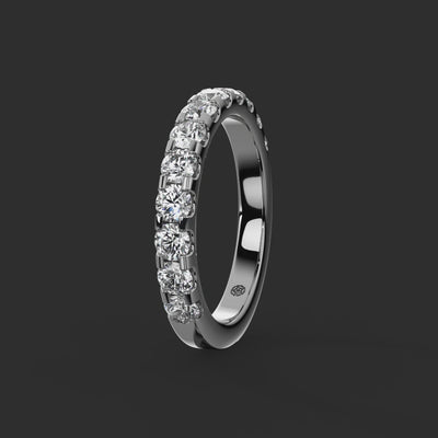 1.00ct - 2.90mm Petergate Diamond Wedding Ring from Michael Isaac York  360-drag #metal_platinum