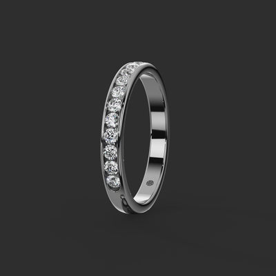 0.33ct — 2.70mm Rosendale Round Brilliant Cut Diamond Ring from Michael Isaac York  360-drag #metal_platinum