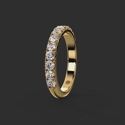 0.75ct - 2.90mm Stonegate Diamond Eternity Ring from Michael Isaac York  360-drag #metal_gold