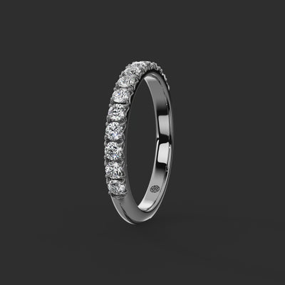 0.50ct - 2.40mm Stonegate Diamond Wedding Ring from Michael Isaac York  360-drag #metal_platinum