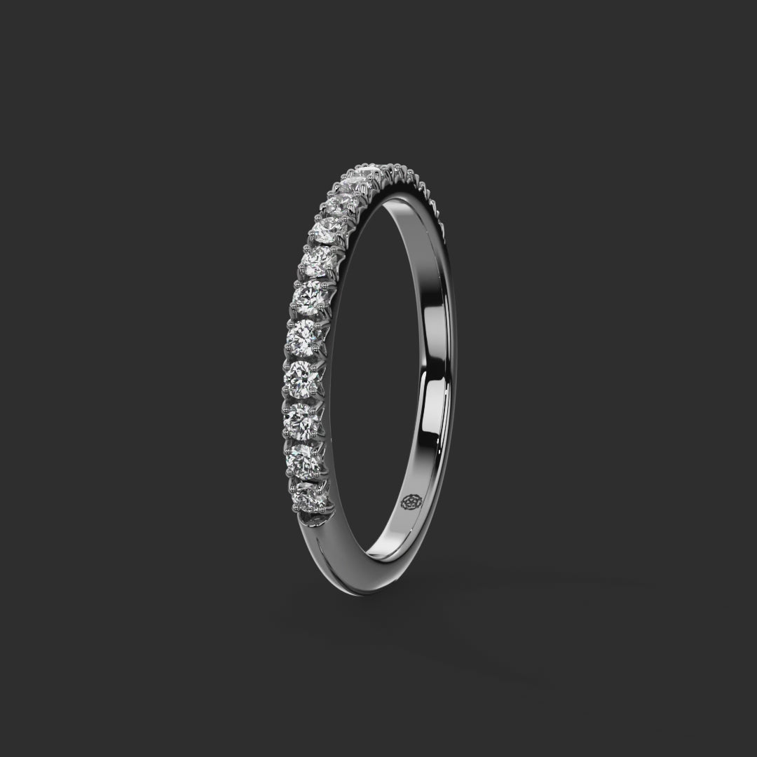 0.25ct - 1.90mm Stonegate Diamond Wedding Ring from Michael Isaac York  360-drag #metal_platinum