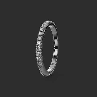 0.25ct - 1.90mm Stonegate Diamond Wedding Ring from Michael Isaac York  360-drag #metal_platinum