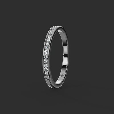 0.15ct - 2.00mm Rosendale Round Brilliant Cut Diamond Ring from Michael Isaac York  360-drag #metal_platinum