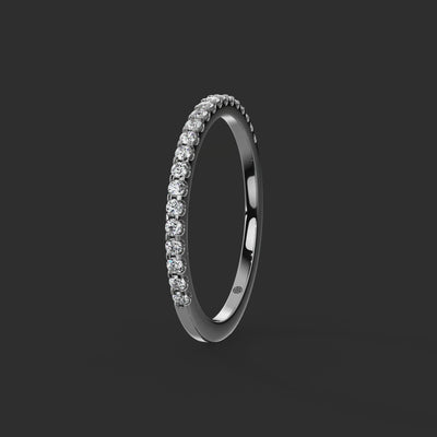 0.15ct - 1.40mm Petergate Diamond Wedding Ring from Michael Isaac York  360-drag #metal_platinum