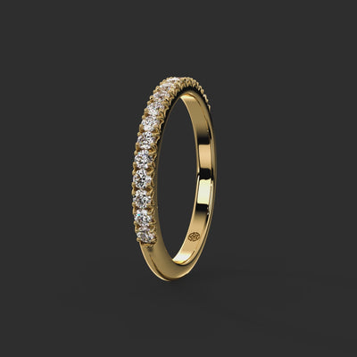 0.33ct - 2.10mm Stonegate Diamond Eternity Ring from Michael Isaac York  360-drag #metal_gold