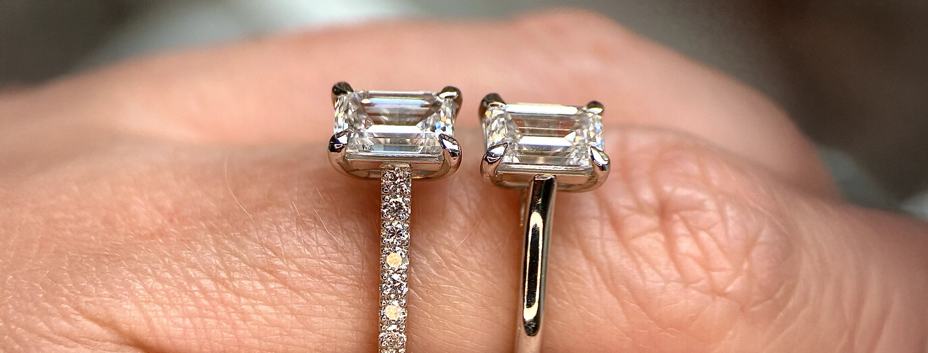 york jewellers engagement rings emerald cut 
